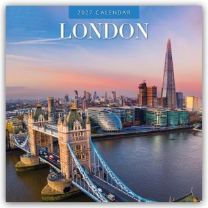 Red, Robin. London 2027 - 16-Monatskalender - Original Red Robin Publishing Ltd-Kalender [Mehrsprachig] [Kalender]. Browntrout Verlags GmbH, 2026.