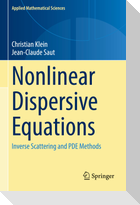 Nonlinear Dispersive Equations