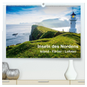 Inseln Des Nordens (hochwertiger Premium Wandkalender 2025 DIN A2 quer), Kunstdruck in Hochglanz