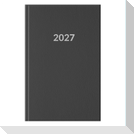 Buchkalender-Set: Buchkalender & Wochenplaner 2027 Schwarz