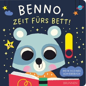 Cartagena, Pablo. Benno, Zeit fürs Bett! - Ein Schiebebuch für Kinder ab 18 Monaten mit stabilen Schiebeelementen: interaktives Mitmachbuch übers Schlafengehen. Pappbilderbuch zum Vorlesen - Gute-Nacht-Geschichte. Brunnen-Verlag GmbH, 2025.