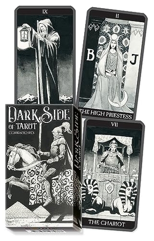 Graham, Sasha / Corrado Roi. Dark Side of Tarot Deck. Llewellyn Worldwide, Ltd., 2023.