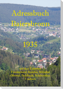 Adressbuch Baiersbronn 1935