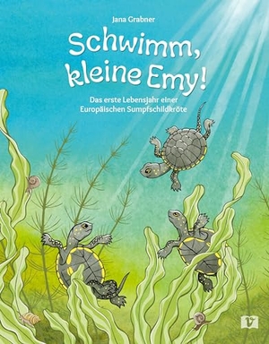 Grabner, Jana. Schwimm, kleine Emy! - Das erste Lebensjahr einer Europäischen Sumpfschildkröte. Vom Schlüpfen bis zum nächsten Frühling: Natur-Bilderbuch ab 4 Jahren über die Abenteuer der Babyschildkröte. Vermes-Verlag Ges.mbH, 2023.