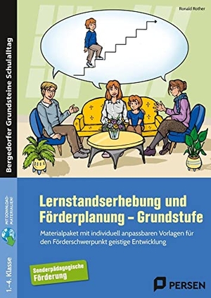 Rother, Ronald. Lernstandserhebung und Förderplanung - Grundstufe - Materialpaket mit individuell anpassbaren Vorlagen für den Förderschwerpunkt geistige Entwicklung (1. bis 4. Klasse). Persen Verlag i.d. AAP, 2025.