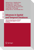 Advances in Spatial and Temporal Databases