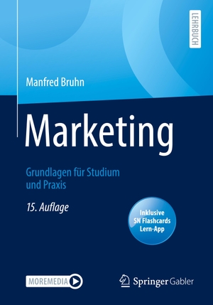 Bruhn, Manfred. Marketing - Grundlagen für Studium und Praxis. Springer Fachmedien Wiesbaden, 2022.