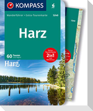 KOMPASS Wanderführer Harz, 60 Touren mit Extra-Tourenkarte
