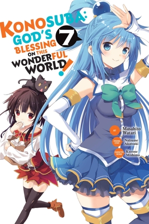Steinbach, Kevin / Watari, Masahito et al. Konosuba: God's Blessing on This Wonderful World!, Vol. 7 (manga). Little, Brown & Company, 2018.