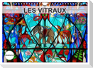 LES VITRAUX (Calendrier mural 2025 DIN A4 vertical), CALVENDO calendrier mensuel