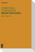 Christian Thomasius: Briefwechsel