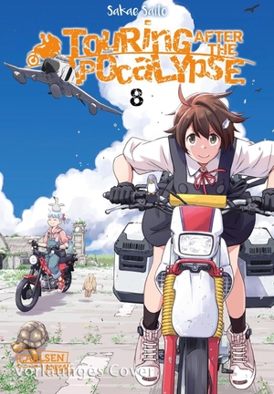 Saito, Sakae. Touring After the Apocalypse 8 - Ein postapokalyptischer Manga voller Rätsel, Begegnungen und Abenteuer.. Carlsen Verlag GmbH, 2026.