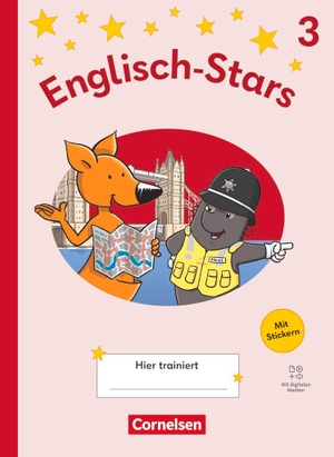 Englisch-Stars 3. Schuljahr - Allgemeine Ausgabe 2025 - Übungsheft mit Lösungen und digitalen Medien. Cornelsen Verlag GmbH, 2025.
