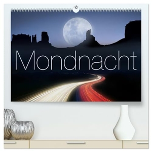 Nägele F. R. P. S., Edmund. Mondnacht (hochwertiger Premium Wandkalender 2024 DIN A2 quer), Kunstdruck in Hochglanz - In Begleitung des Mondes durch das Jahr. Calvendo Verlag, 2023.