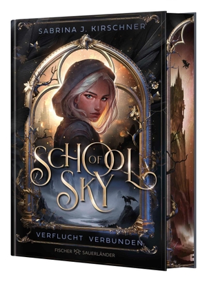 Kirschner, Sabrina J.. School of Sky. Verflucht Verbunden - Fesselnde Dark Academia Fantasy ab 12 Jahren über Liebe, Verrat und dunkler Magie. Mit Farbschnitt in limitierter Erstausgabe. FISCHER Sauerländer, 2026.