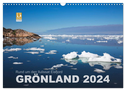 Rund um den Ilulissat Eisfjord - GRÖNLAND 2024 (Wandkalender 2024 DIN A3 quer), CALVENDO Monatskalender