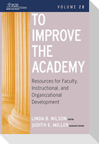 To Improve the Academy Vol 28