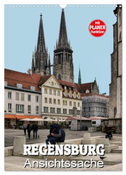 Regensburg - Ansichtssache (Wandkalender 2024 DIN A3 hoch), CALVENDO Monatskalender