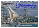 Windjammer vor Warnemünde (Wandkalender 2024 DIN A3 quer), CALVENDO Monatskalender
