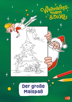 Weihnachtsmann & Co. KG - Der große Malspaß - Beschäftigung mit zahlreichen Malvorlagen für Kinder ab 4 Jahren. cbj, 2026.