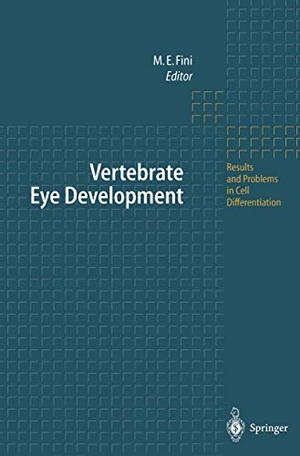 Fini, M. Elizabeth (Hrsg.). Vertebrate Eye Development. Springer Berlin Heidelberg, 2012.