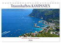 Traumhaftes KAMPANIEN, eine Reise vom Vesuv bis Sorrent (Tischkalender 2024 DIN A5 quer), CALVENDO Monatskalender