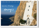 Kykladen-Streifzüge: Amorgós (Tischkalender 2024 DIN A5 quer), CALVENDO Monatskalender