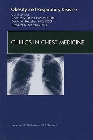Dela Cruz, Charles S / Beuther, David A et al. Obesity and Respiratory Disease, an Issue of Clinics in Chest Medicine - Volume 30-3. Elsevier Health Sciences, 2009.
