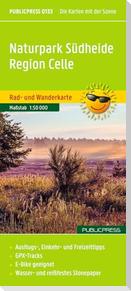 Publicpress Rad- und Wanderkarte Naturpark Südheide, Region Celle 1:50.000