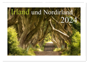Irland und Nordirland 2024 (Wandkalender 2024 DIN A2 quer), CALVENDO Monatskalender