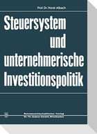 Steuersystem und unternehmeriesche Investitionspolitik