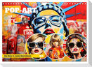 Pop-Art. Eine Reise in coolen Illustrationen (Wandkalender 2025 DIN A4 quer), CALVENDO Monatskalender