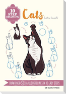10 Step Drawing: Cats