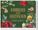 Kaminfeuer und Kerzenschein