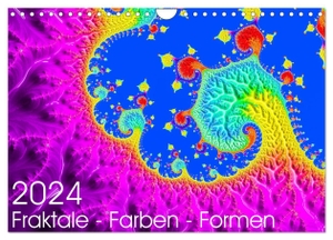 Fischer, Michael. Fraktale - Farben - Formen 2024 (Wandkalender 2024 DIN A4 quer), CALVENDO Monatskalender - 12 fraktale Kunstwerke für das Jahr. Calvendo, 2023.