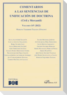 Comentarios a las sentencias de unificación de doctrina (civil y mercantil) volumen 14º (2022)