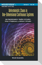Deterministic Chaos in One-Dimensional Continuous Systems
