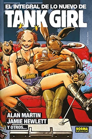 Milligan, Peter / Hewlett, Jamie et al. El integral de lo nuevo de Tank Girl. Normal Editorial, 2019.