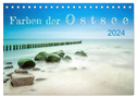 Farben der Ostsee (Tischkalender 2024 DIN A5 quer), CALVENDO Monatskalender