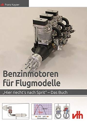 Kayser, Franz. Benzinmotoren für Flugmodelle - "Hier riecht's nach Sprit" - Das Buch. VTH GmbH, 2017.