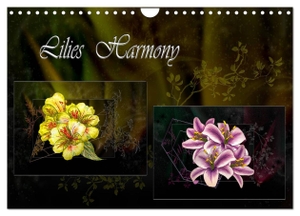 Djeric, Dusanka. Lilies Harmony (Wall Calendar 2024 DIN A4 landscape), CALVENDO 12 Month Wall Calendar - Lily flowers from the world of crayons. Calvendo, 2023.