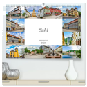 Suhl Impressionen (hochwertiger Premium Wandkalender 2025 DIN A2 quer), Kunstdruck in Hochglanz