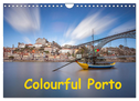 Colorful Porto (Wall Calendar 2024 DIN A4 landscape), CALVENDO 12 Month Wall Calendar