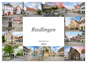 Meutzner, Dirk. Riedlingen Impressionen (Wandkalender 2024 DIN A3 quer), CALVENDO Monatskalender - Eine Bilderreise durch die einmalige Stadt Riedlingen. Calvendo, 2023.