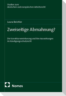 Zweiseitige Abmahnung?
