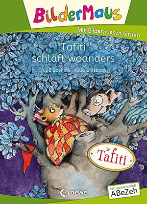 Boehme, Julia. Bildermaus - Tafiti schläft woanders - Mit Bildern lesen lernen - Ideal für die Vorschule und Leseanfänger ab 5 Jahren - Mit Leselernschrift ABeZeh. Loewe Verlag GmbH, 2022.