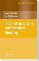 Information Criteria and Statistical Modeling