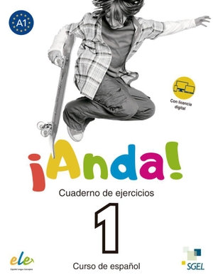 Alonso, Encina / Cristóbal González Salgado. ¡Anda! 1. Cuaderno de ejercicios + Code - Curso de español. Hueber Verlag GmbH, 2026.