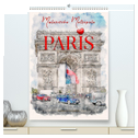 Paris - malerische Metropole (hochwertiger Premium Wandkalender 2024 DIN A2 hoch), Kunstdruck in Hochglanz