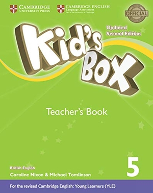 Frino, Lucy / Melanie Williams. Kid's Box Level 5 Teacher's Book British English. Cambridge University Press, 2017.